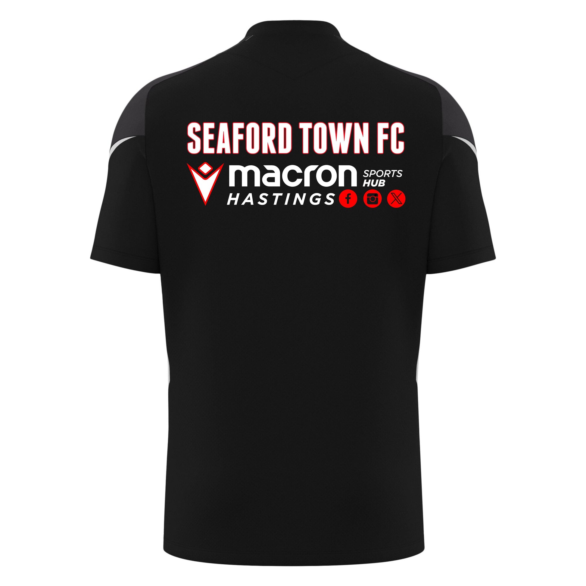 SEAFORD TOWN FC COACHES TOTEM TEE Macron Sports Hub Hastings
