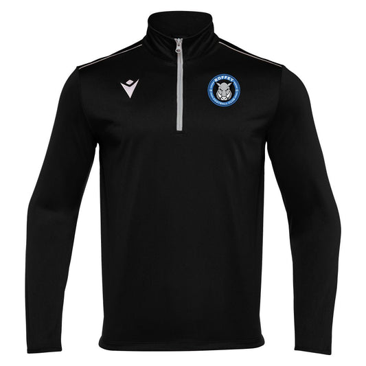 SNR ROFFEY FC BLACK HAVEL TRACKSUIT TOP Macron Store Hastings