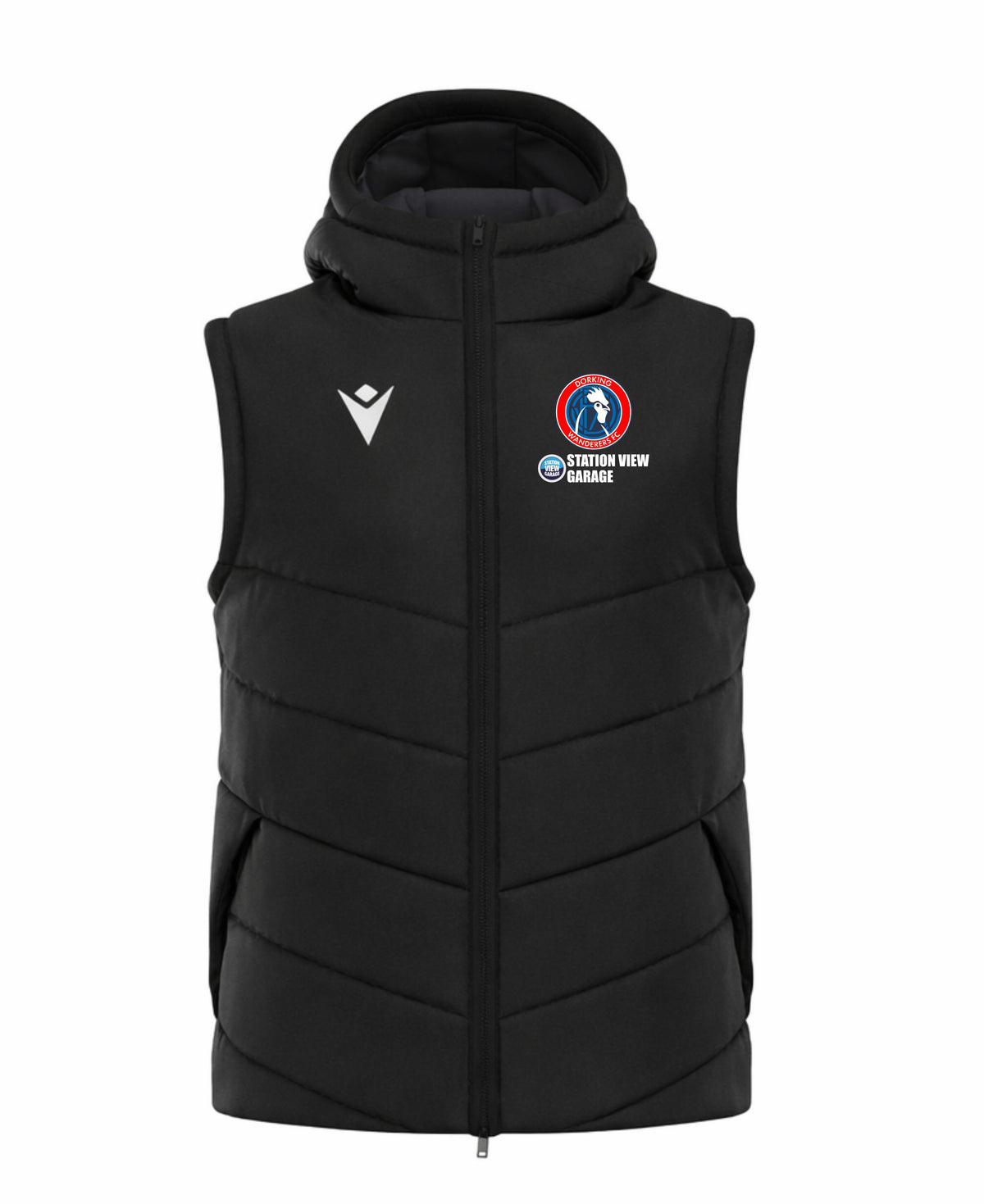 DWFC B TEAM UNISEX DUALITY BODYWARMER — front