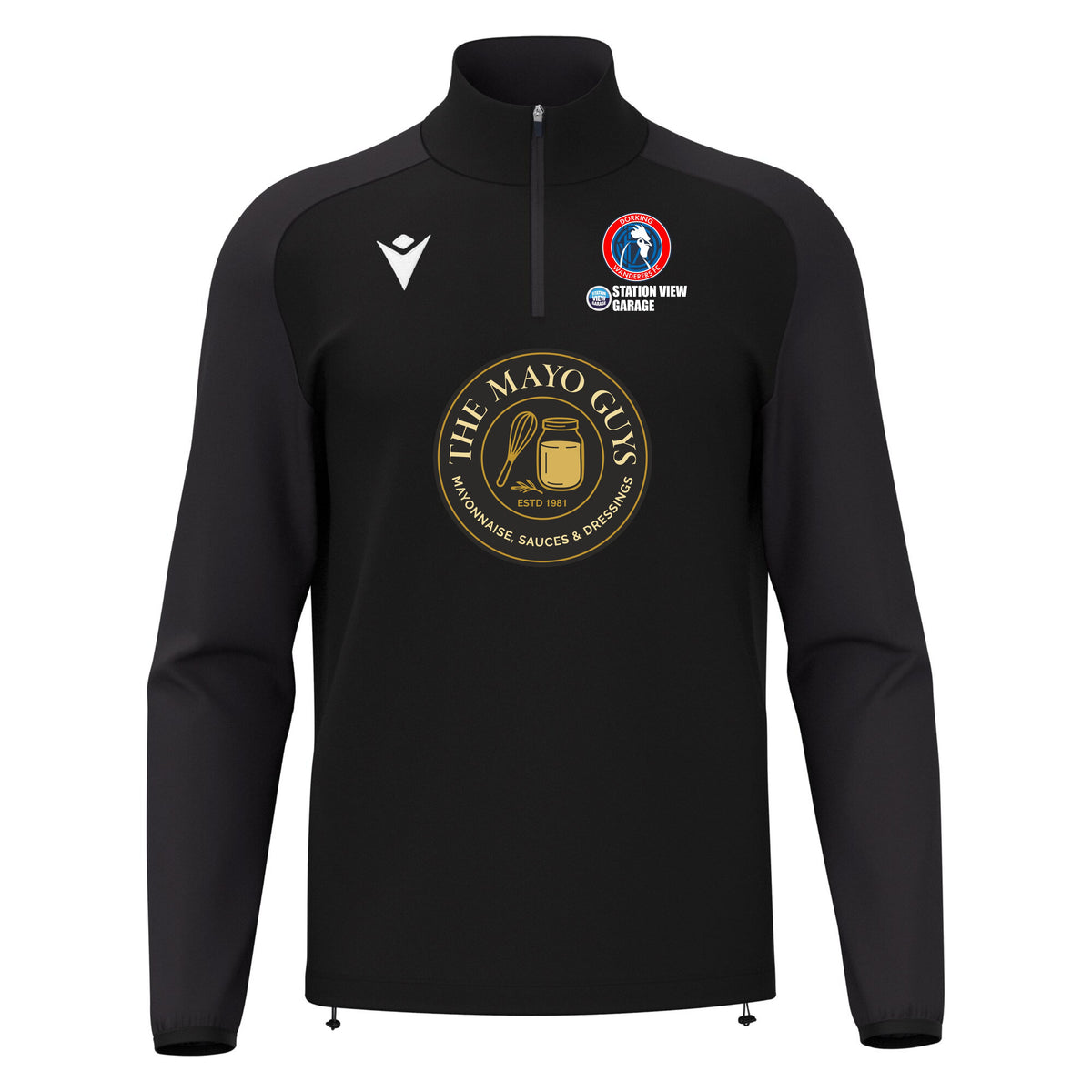 DWFC B TEAM BOYS ISEN 1/4 ZIP TOP — front