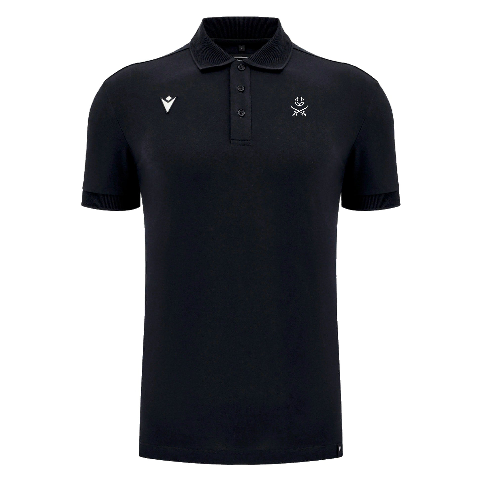 BEXHILL UNITED SNR ICON CHALKI BLACK POLO