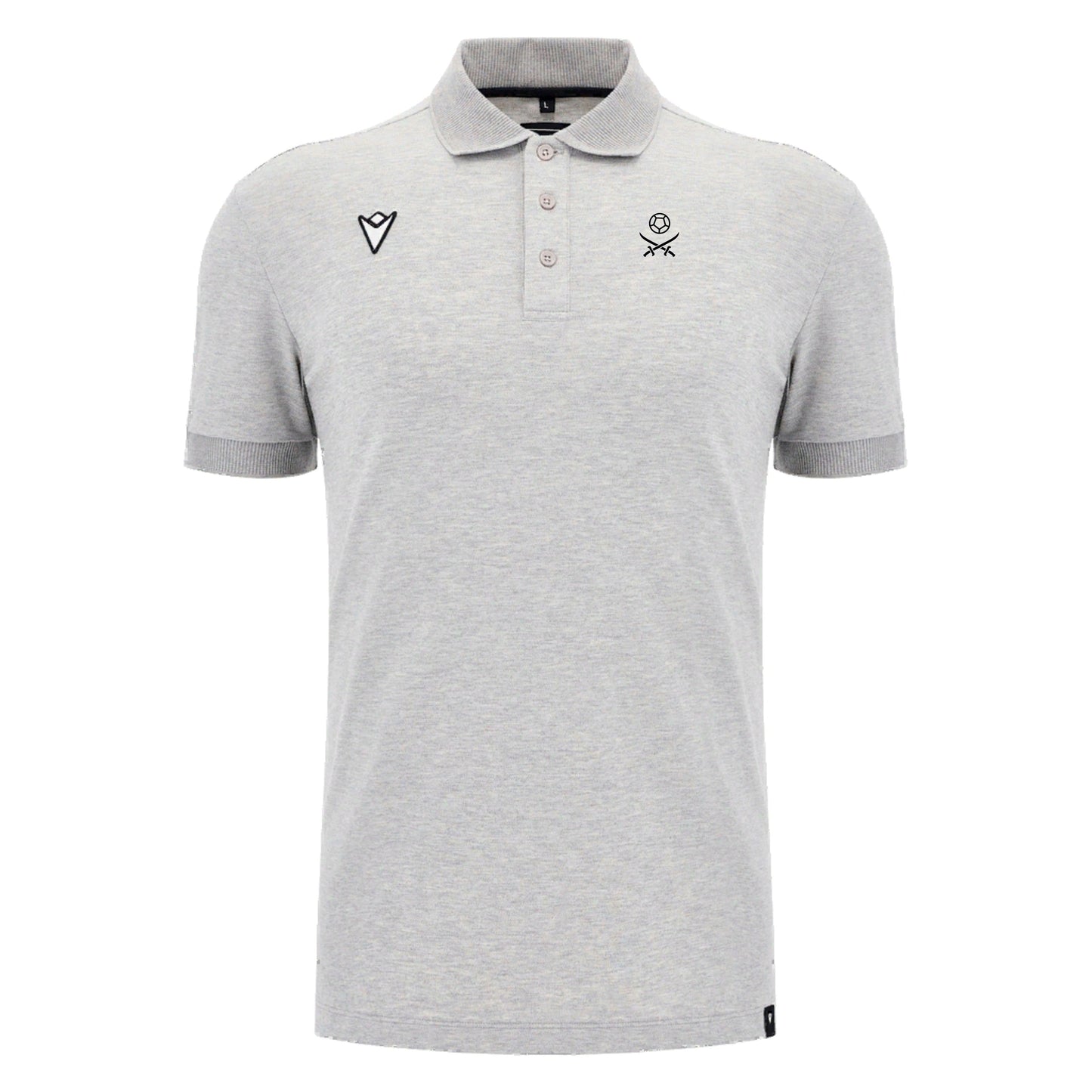 BEXHILL UNITED SNR ICON CHALKI GREY POLO