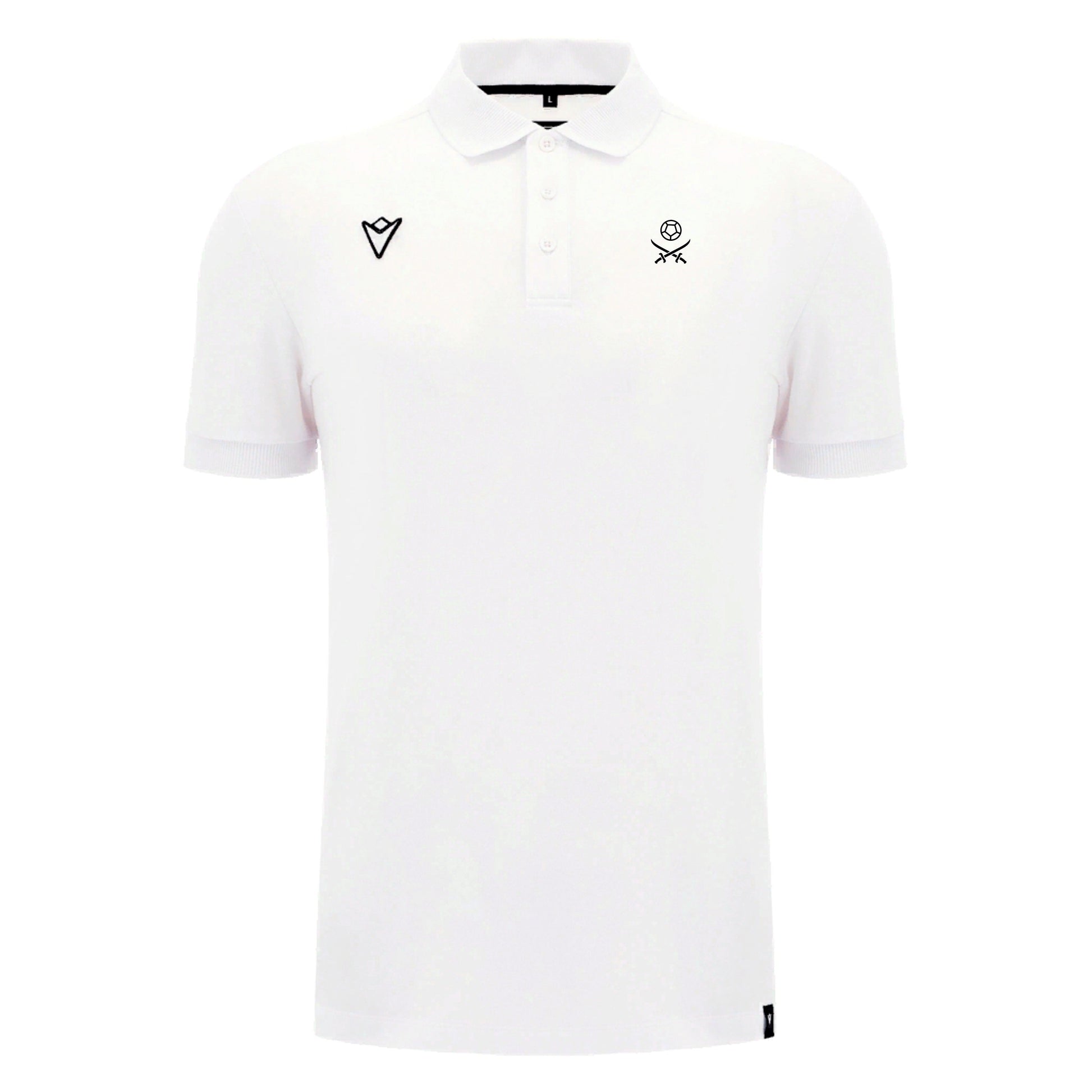 BEXHILL UNITED SNR ICON CHALKI WHITE POLO