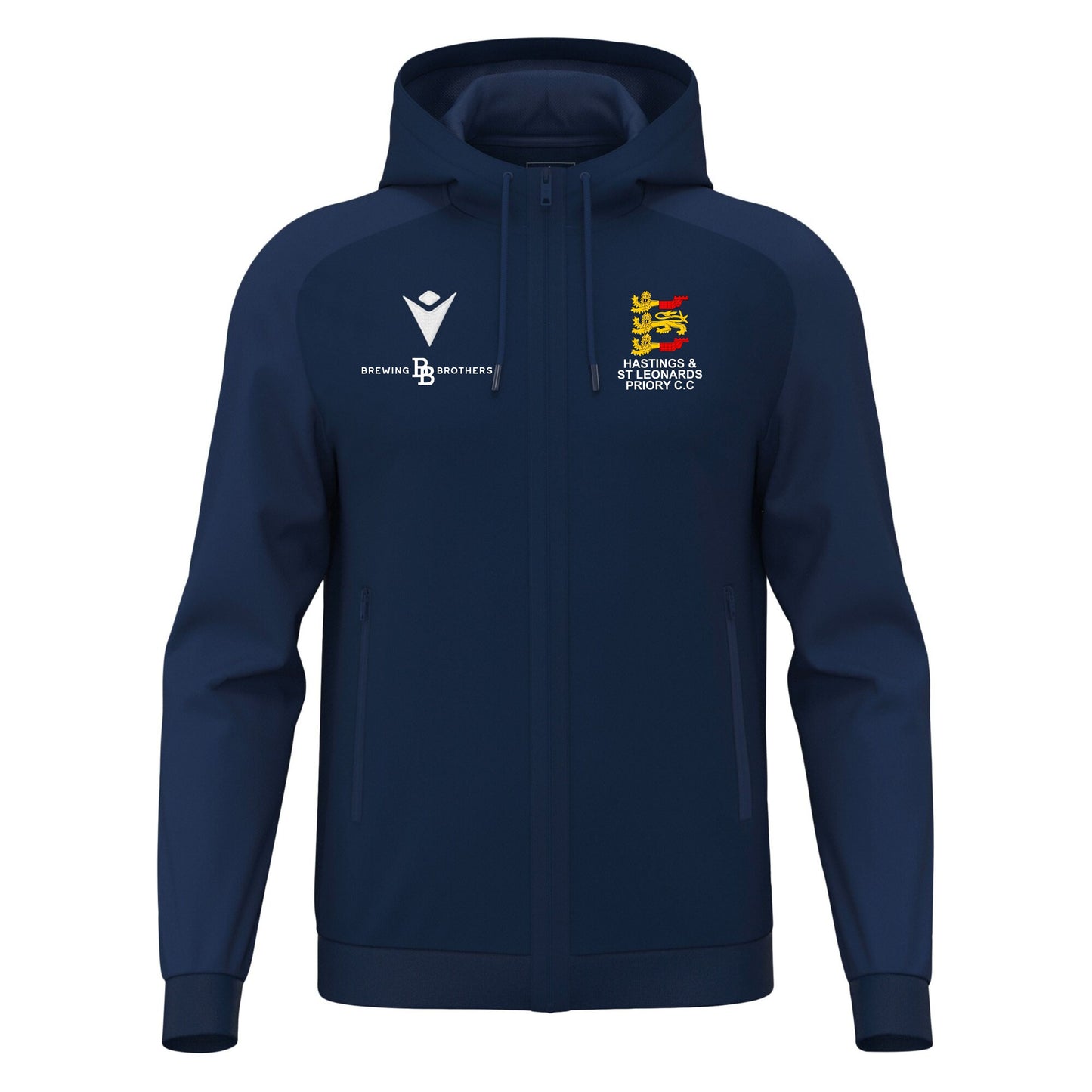 HASTINGS AND ST LEONARDS PRIORY SNR CHRONOS FULL ZIP HOODY Macron Sports Hub Hastings