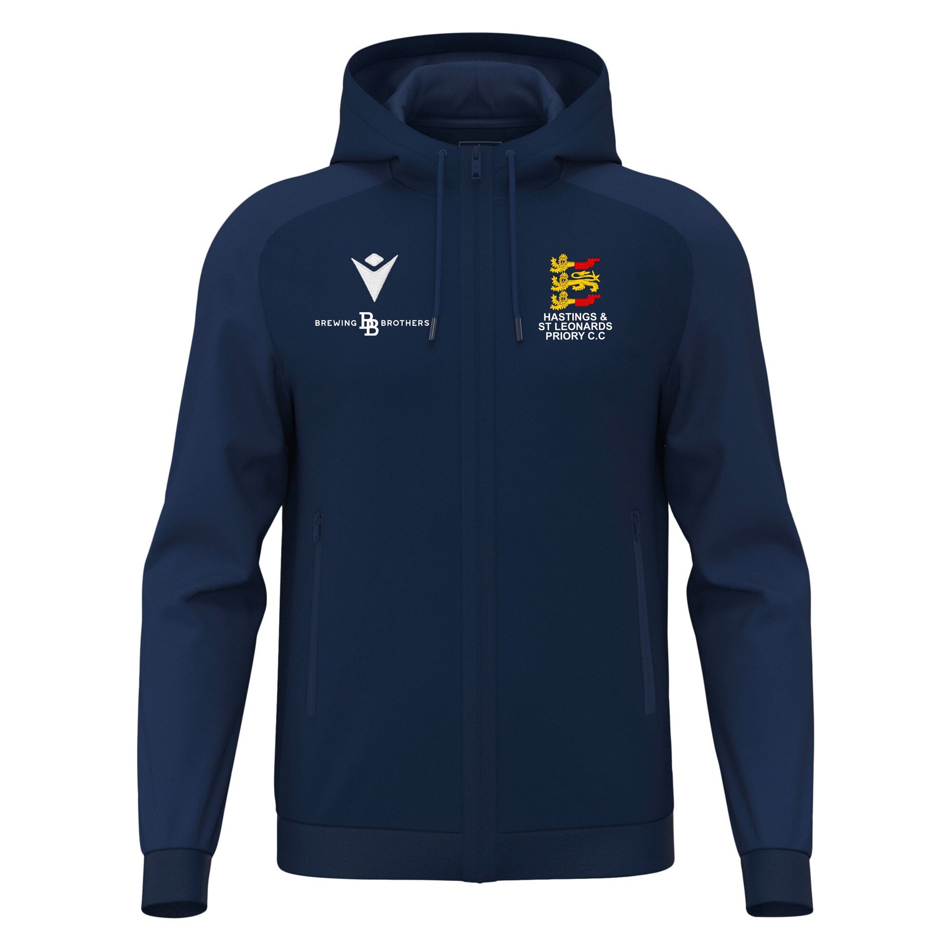 HASTINGS AND ST LEONARDS PRIORY SNR CHRONOS FULL ZIP HOODY Macron Sports Hub Hastings