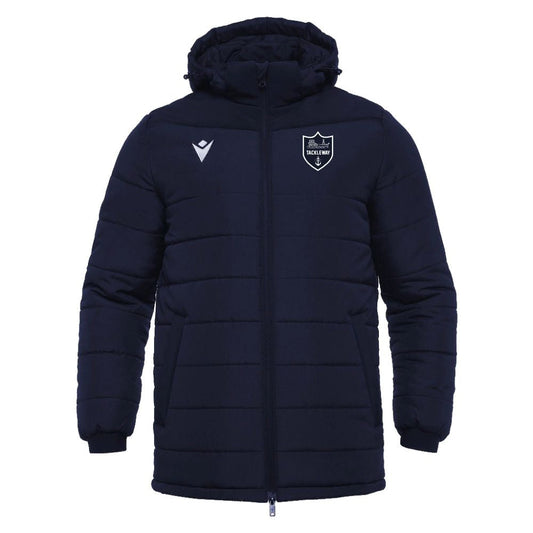 TACKLEWAY FC JNR NAVY NARVIK PADDED COAT Macron Store Hastings