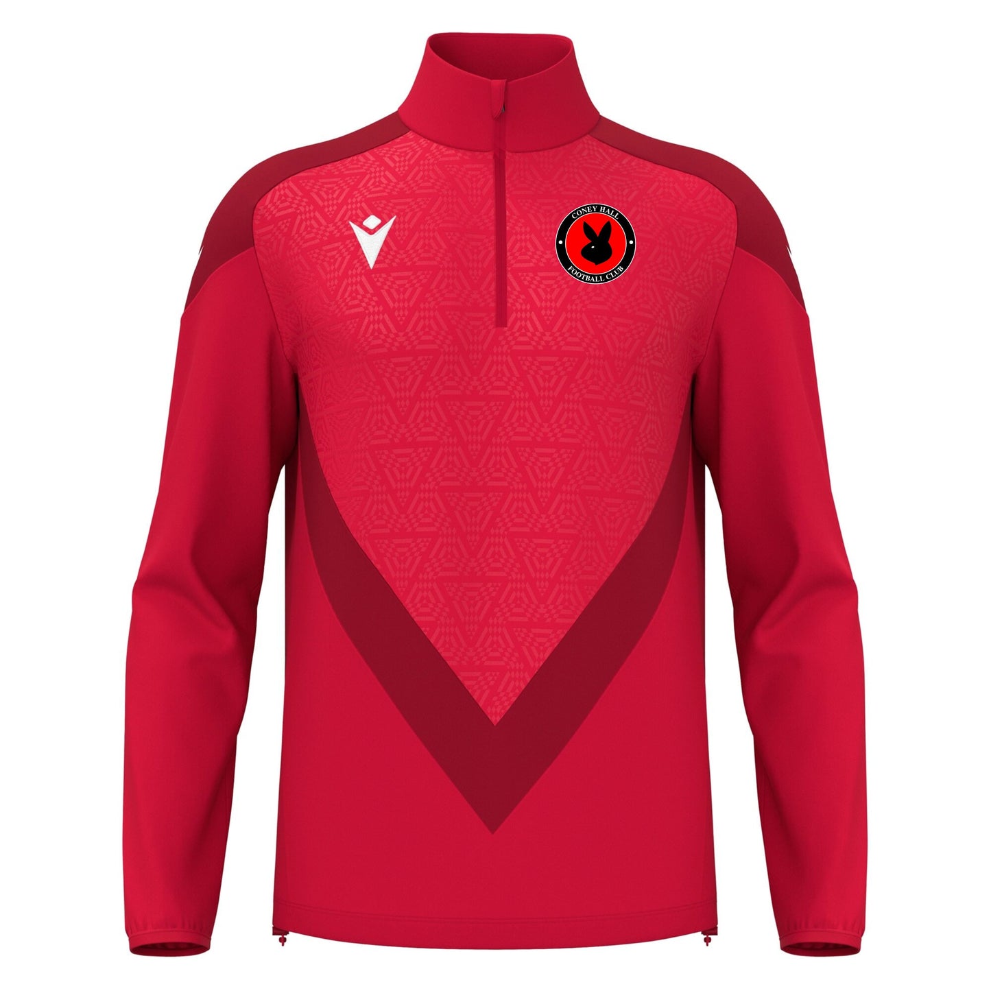CONEY HALL FC COACHES ANDUIN 1/4 ZIP Macron Sports Hub Hastings