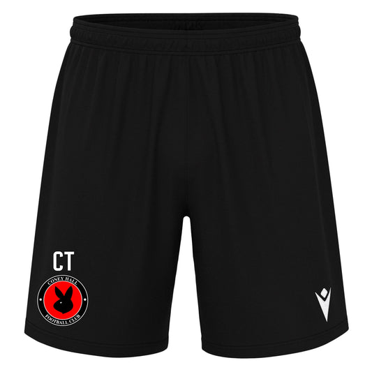CONEY HALL FC SNR BLACK MESA SHORT Macron Store Hastings