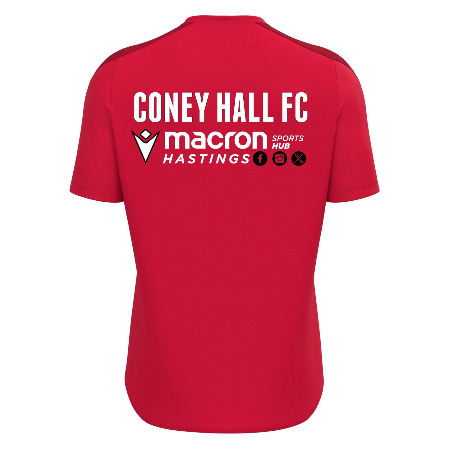 CONEY HALL FC COACHES WISP TEE Macron Sports Hub Hastings