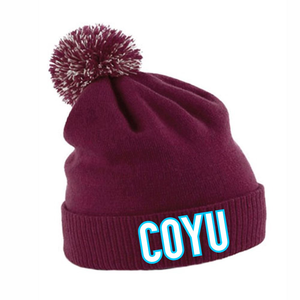 HASTINGS UNITED FC – “COYU” BOBBLE HAT – Available in 9 colours