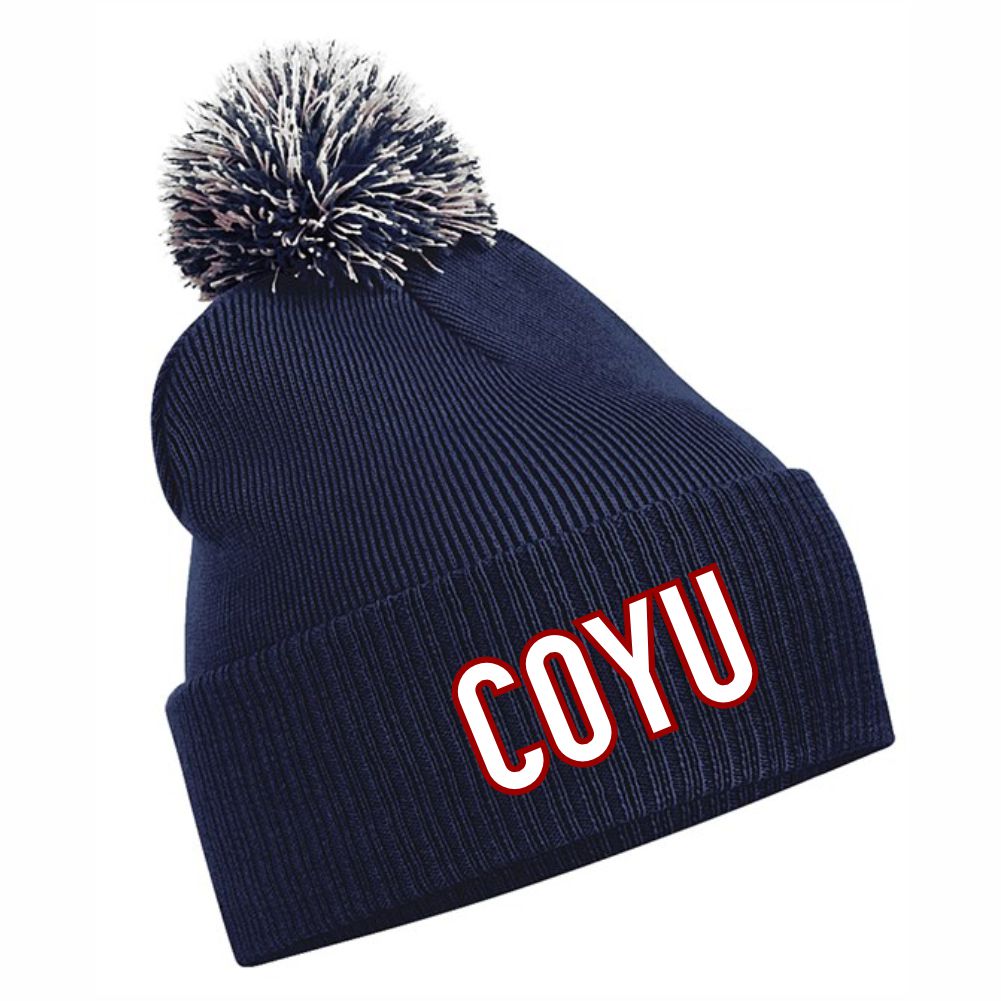 HASTINGS UNITED FC – “COYU” BOBBLE HAT – Available in 9 colours
