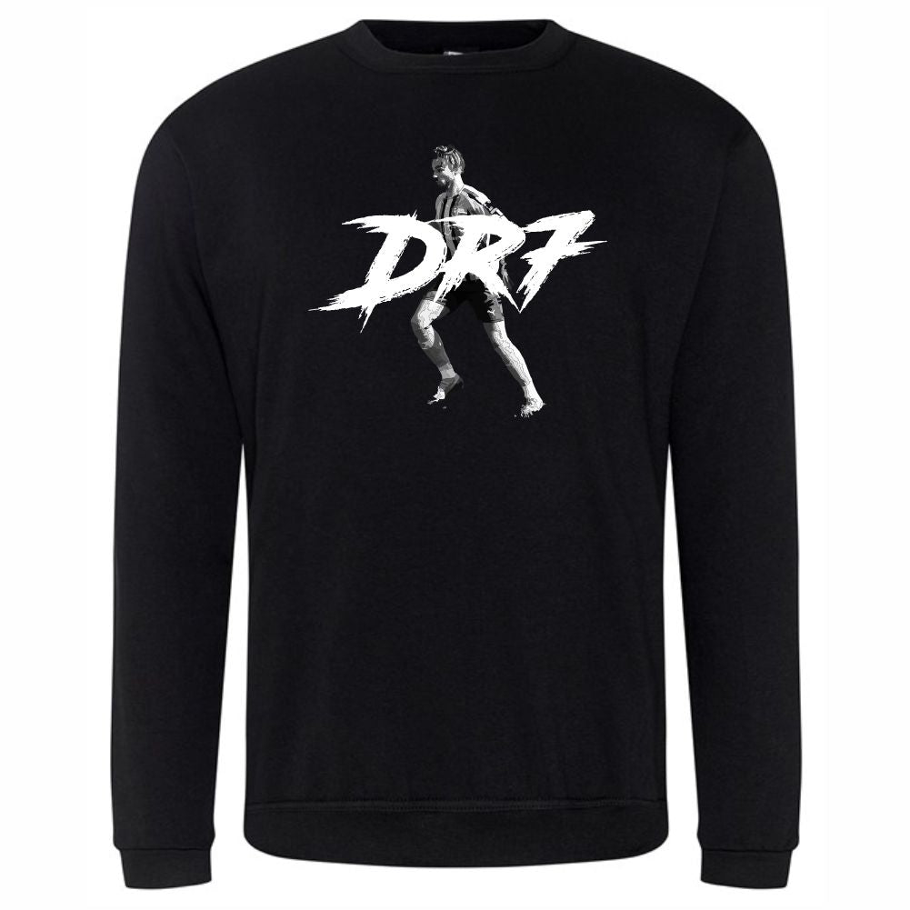HASTINGS UNITED FC – DR7 BLACK SWEATSHIRT