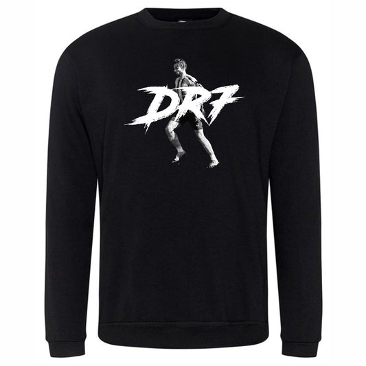 HASTINGS UNITED FC – DR7 BLACK SWEATSHIRT
