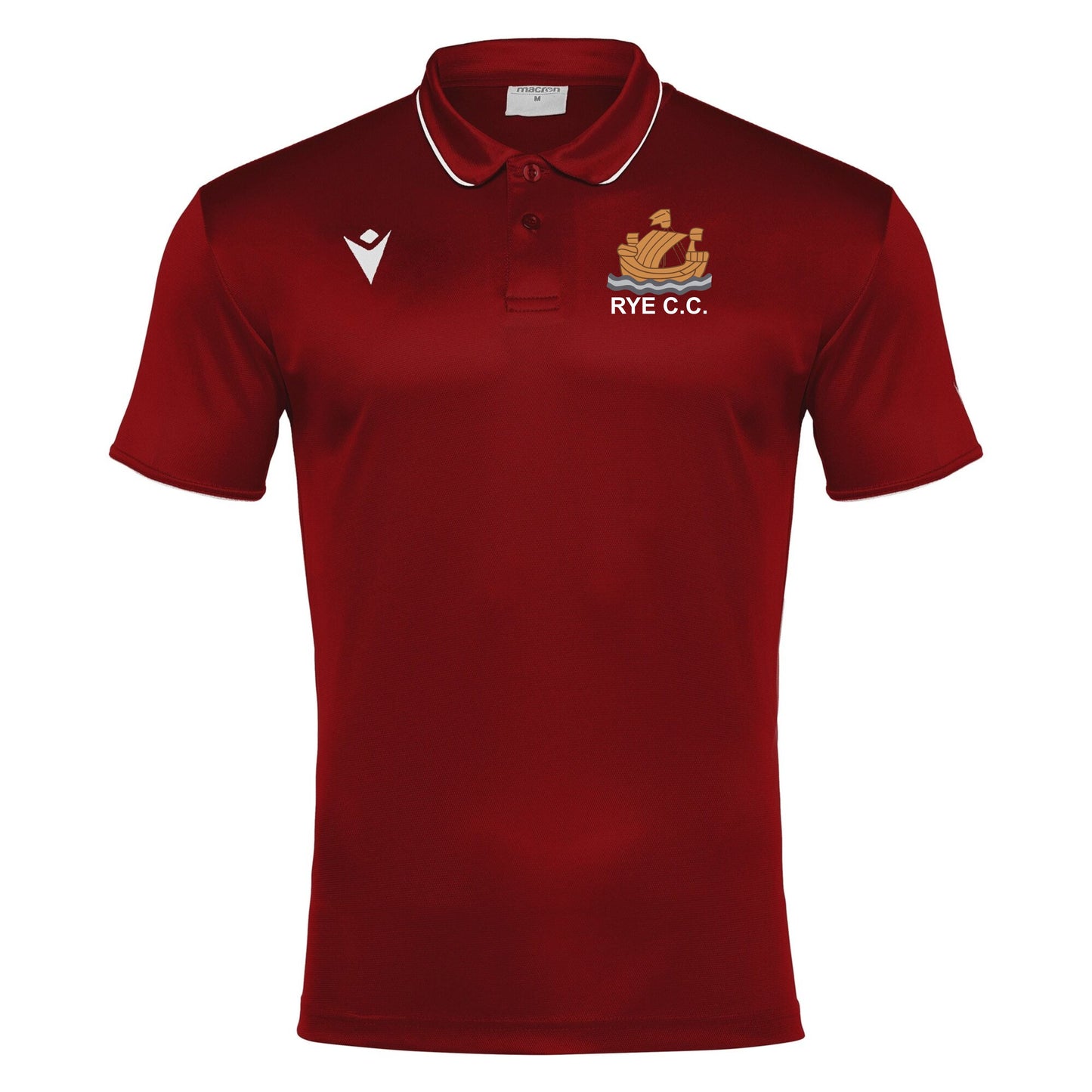 RYE C.C JNR DRACO POLO SHIRT Macron Sports Hub Hastings
