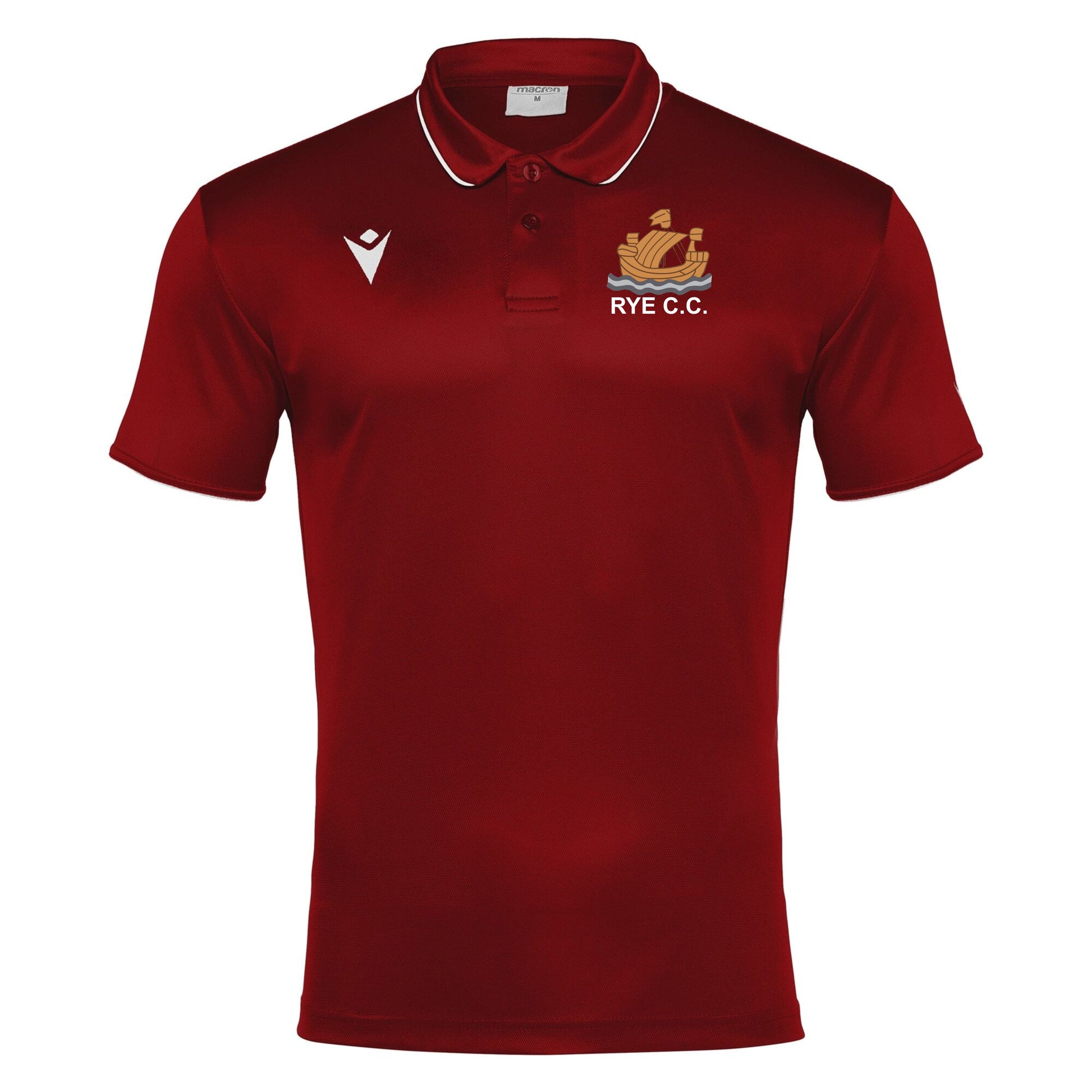 RYE C.C JNR DRACO POLO SHIRT Macron Sports Hub Hastings