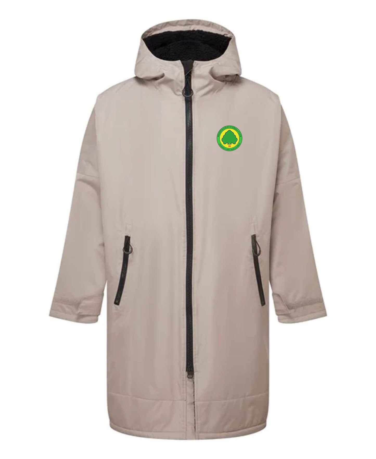 WESTFIELD FC CLUB DRY-ROBE - STONE