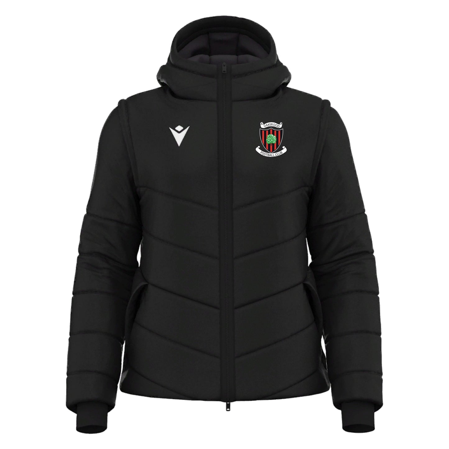 OAKWOOD FC JNR DUALITY PADDED JACKET