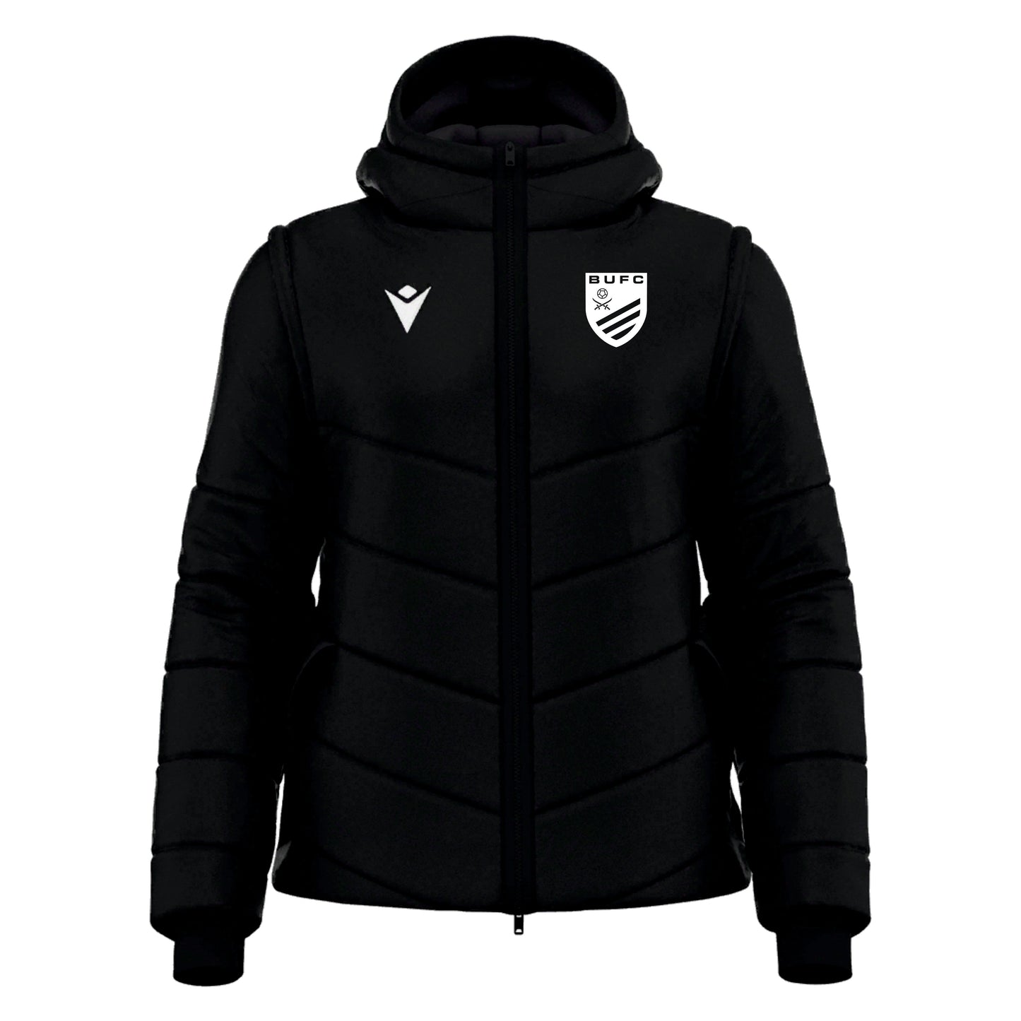 BEXHILL UNITED JNR DUALITY GILLET / JACKET BLACK