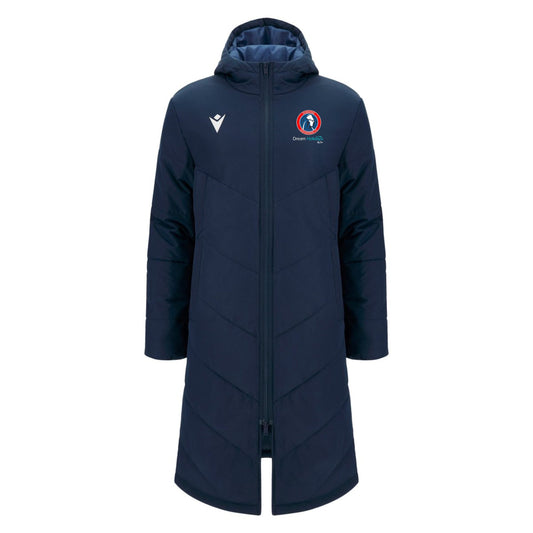 DWFC YOUTH/ACADEMY COACHES NORTHLAND THERMAL LONGLINE WINTER COAT Macron Sports Hub Hastings