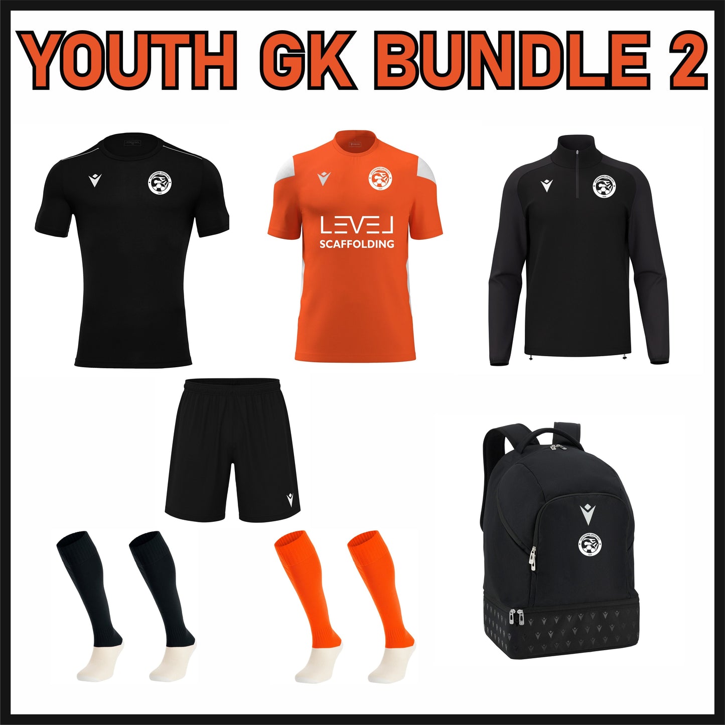 EBUAFC LADIES PLAYERS GK BUNDLE 2 Macron Sports Hub Hastings