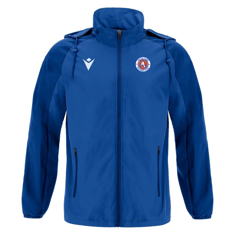BATTLE TOWN FC PLAYERS ELBRUS RAINJACKET Macron Store Hastings