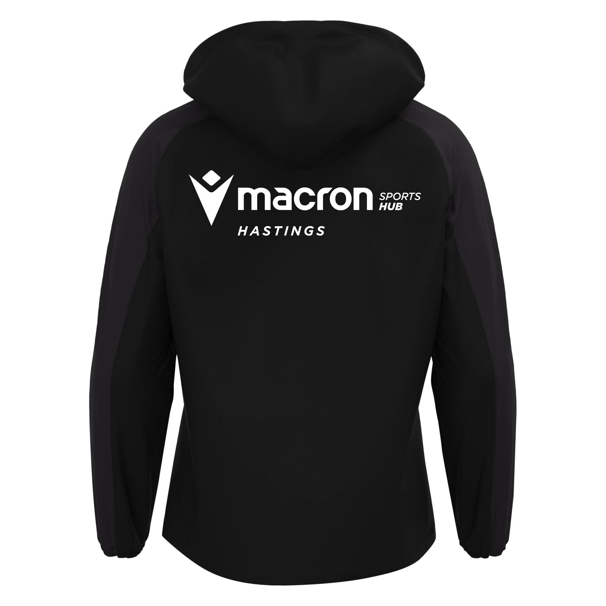 EASTBOURNE UNITED AFC PLAYERS ELBRUS SHOWERJACKET Macron Sports Hub Hastings