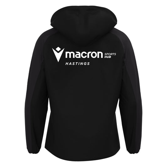 EASTBOURNE UNITED AFC PLAYERS ELBRUS SHOWERJACKET Macron Sports Hub Hastings