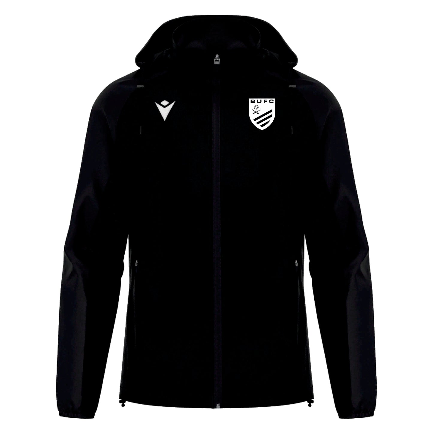 BEXHILL UNITED SNR ELBRUS BLACK RAINPROOF JACKET