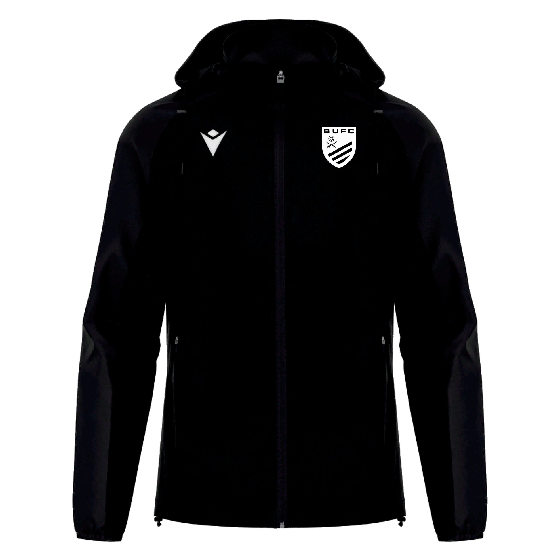BEXHILL UNITED SNR ELBRUS BLACK RAINPROOF JACKET