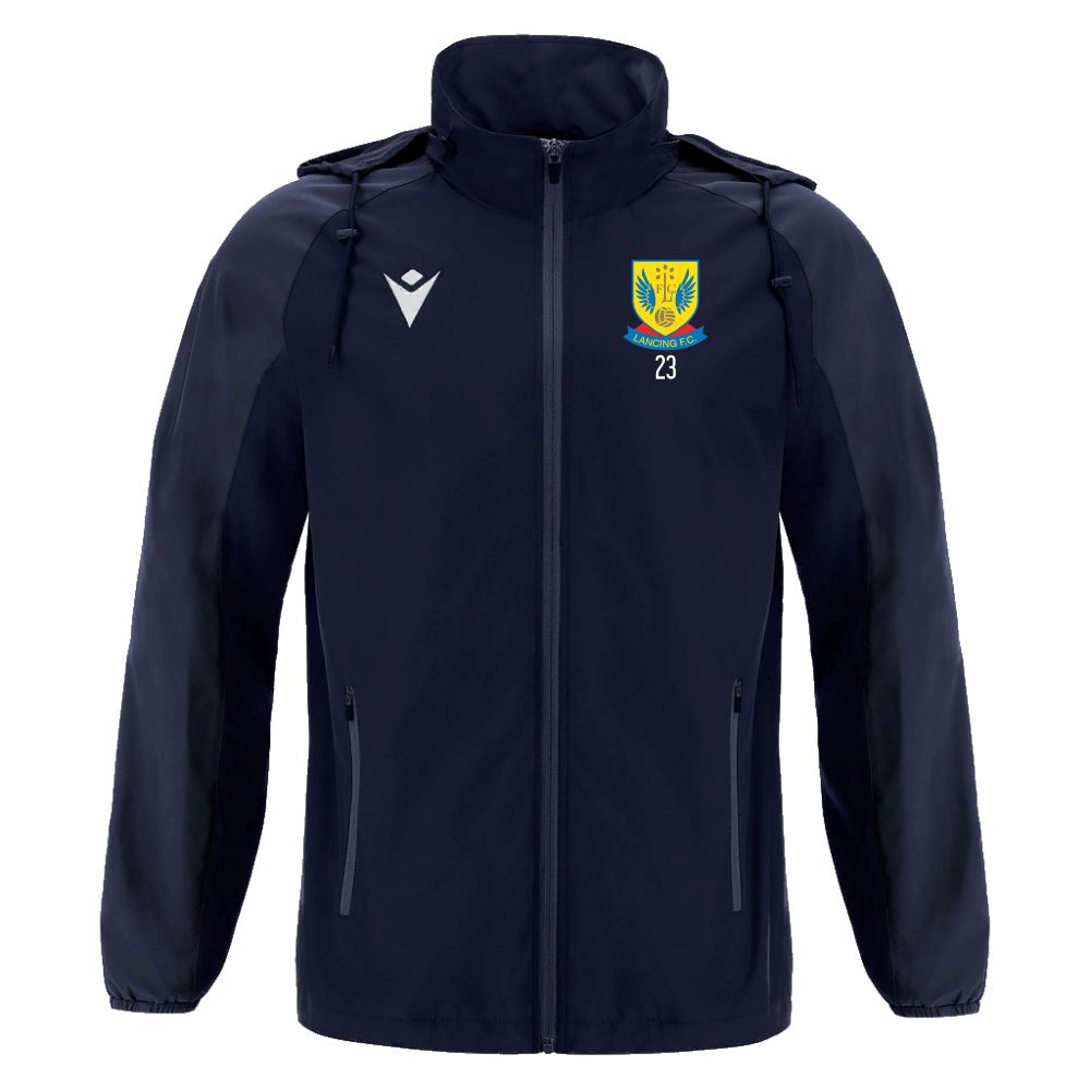 SNR LANCING FC PLAYERS ELBRUS SHOWERPROOF JACKET Macron Store Hastings