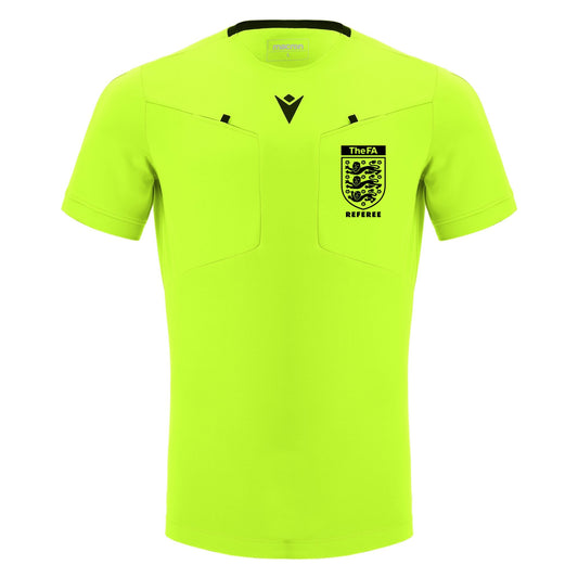 THE FA REFEREE FLUO YELLOW BUNDLE Macron Sports Hub Hastings