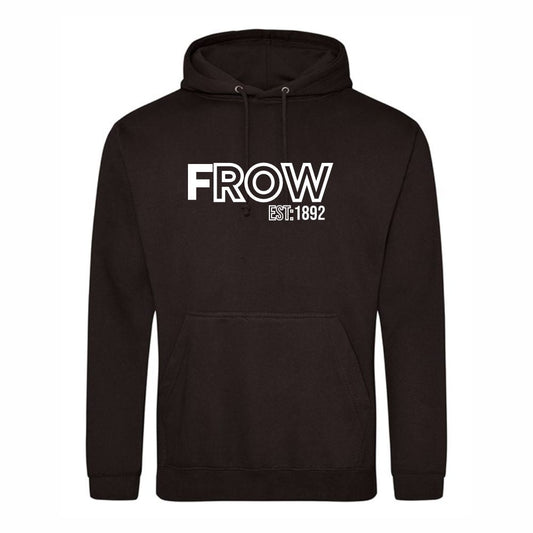 SNR F-ROW CLUB BLACK HOODY Macron Store Hastings