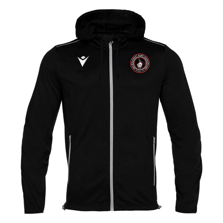 WPR - SNR FREYR HOODED TRACK TOP BLACK Macron Store Hastings