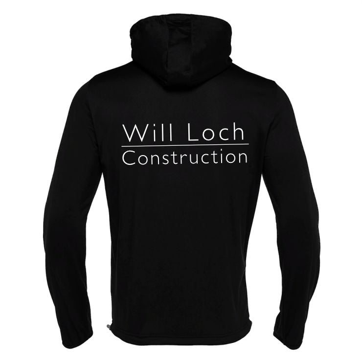 WPR - SNR FREYR HOODED TRACK TOP BLACK Macron Store Hastings