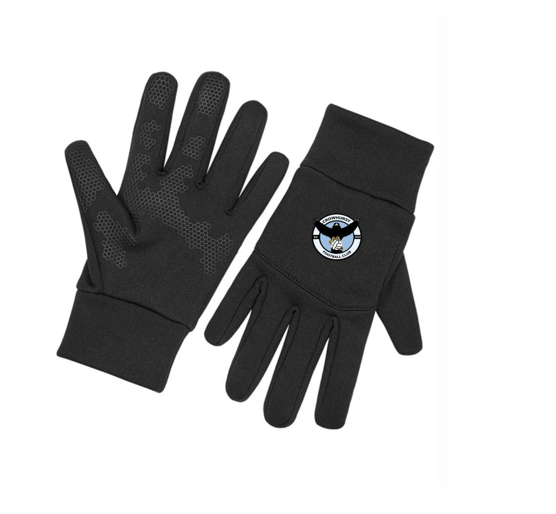 CROWHURST FC JNR WINTER TECH GLOVES Macron Store Hastings