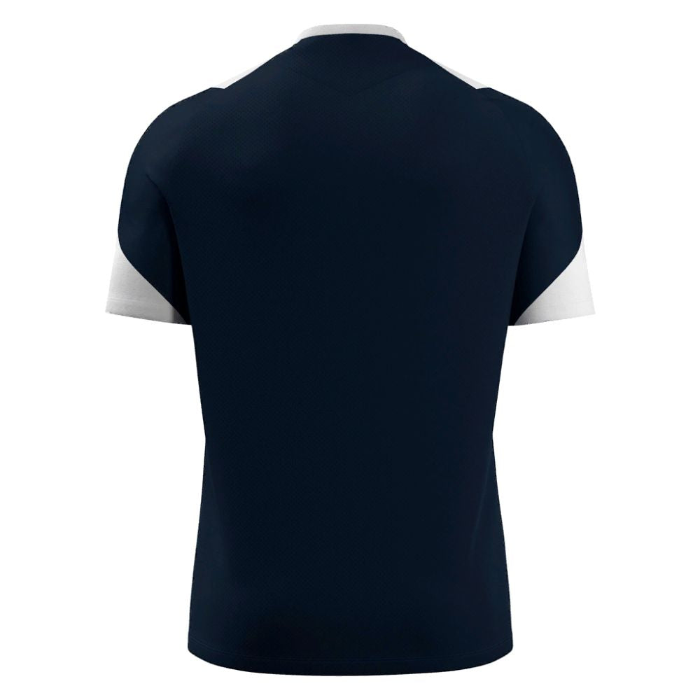 TACKLEWAY FC JNR NAVY/WHITE GOLEM LEISURE TEE Macron Store Hastings