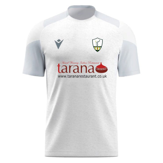 JNR FOREST ROW GOLEM TRAINING TEE WHITE Macron Store Hastings