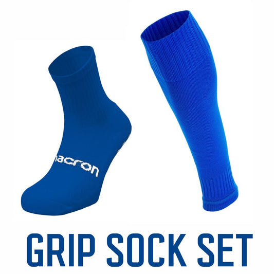 JNR - ALL STARS GRIPFIT AND SLEEVE SOCK SET ROYAL BLUE Macron Store Hastings