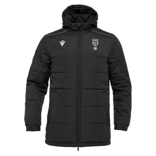 HOLLINGTON HAWKS FC COACHES GYOR PADDED COAT