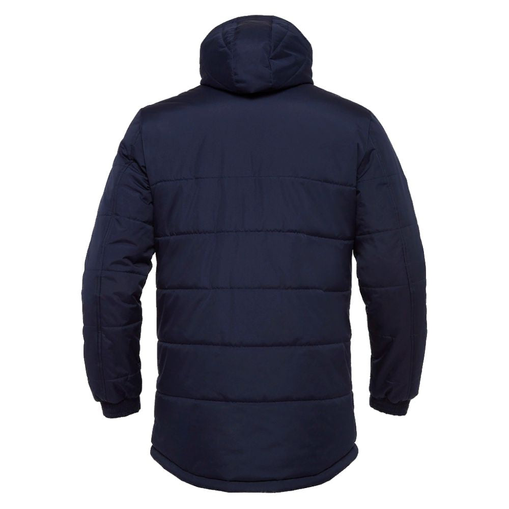 TACKLEWAY FC JNR NAVY GYOR PADDED COAT Macron Store Hastings