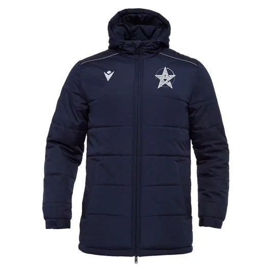 ALL STARS PLAYERS JNR GYOR WINTER PADDED JACKET NAVY Macron Store Hastings