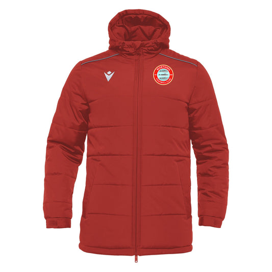 WORTHING FC SNR GYOR PADDED JACKET - AVAILABLE IN 4 COLOURS Macron Sports Hub Hastings