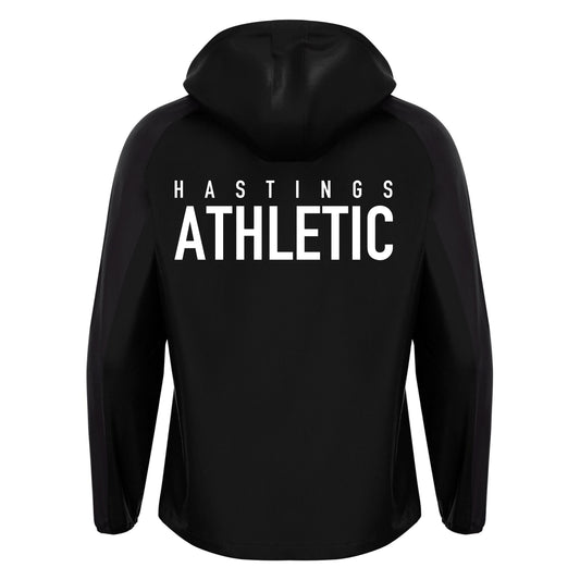 HASTINGS ATHLETIC COACHES RIVENDELL FLEECELINED RAIN JACKET Macron Sports Hub Hastings