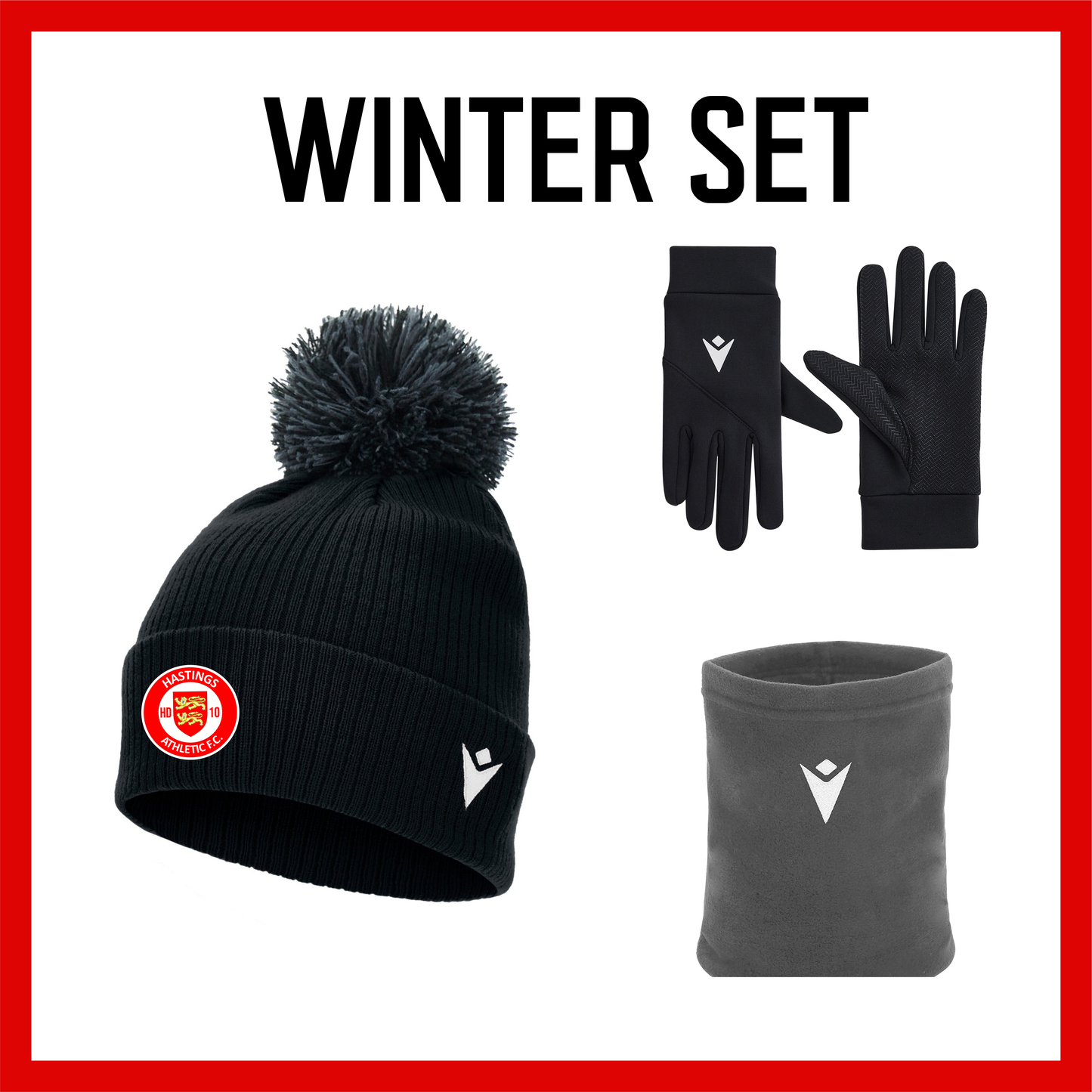 HASTINGS ATHLETIC COACHES WINTER SET Macron Sports Hub Hastings