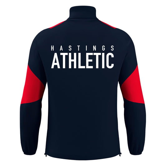 HASTINGS ATHELTIC SNR PLAYERS CUZCO TRAINING 1/4 ZIP Macron Sports Hub Hastings