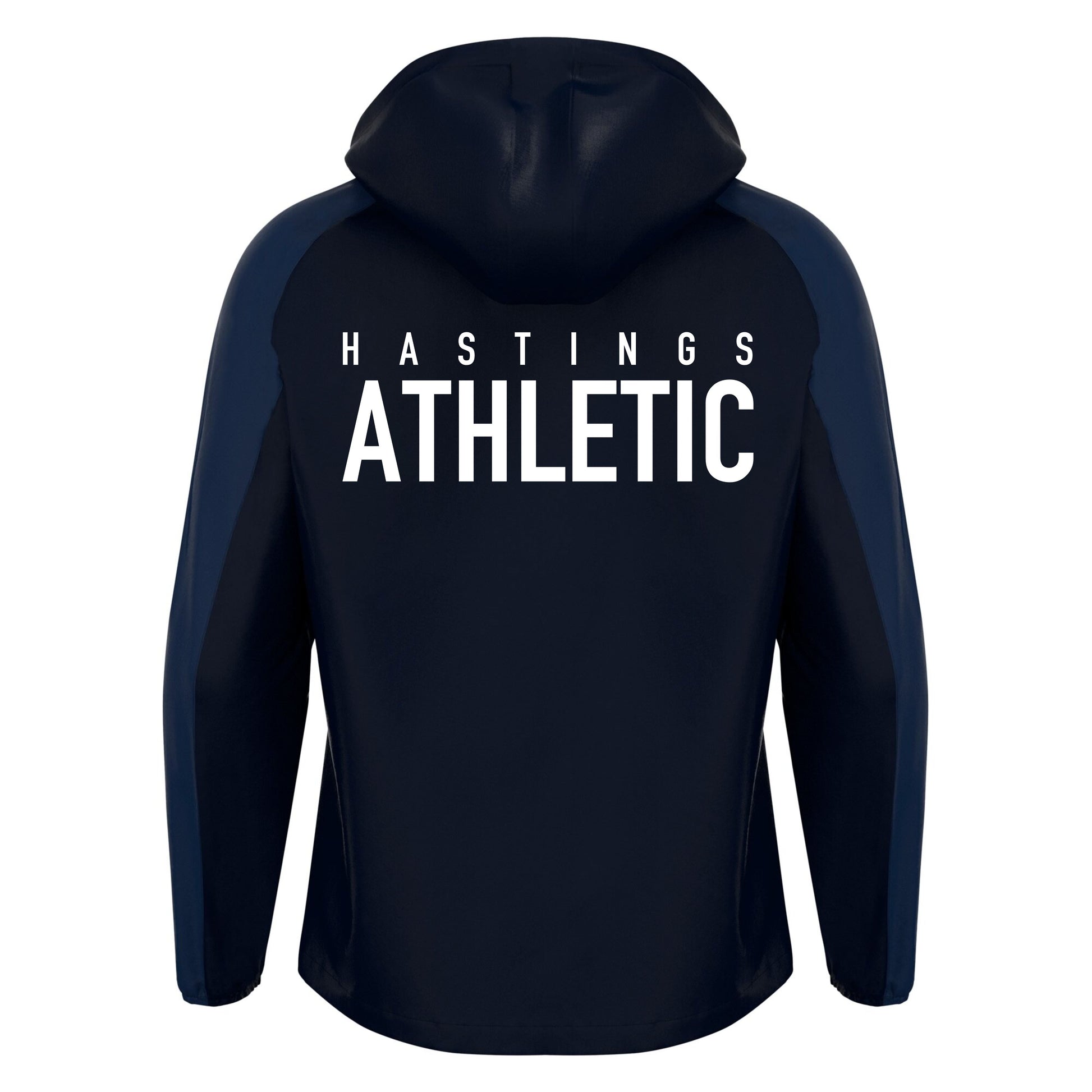 HASTINGS ATHELTIC JNR PLAYERS RIVENDELL FLEECELINED RAIN JACKET Macron Sports Hub Hastings