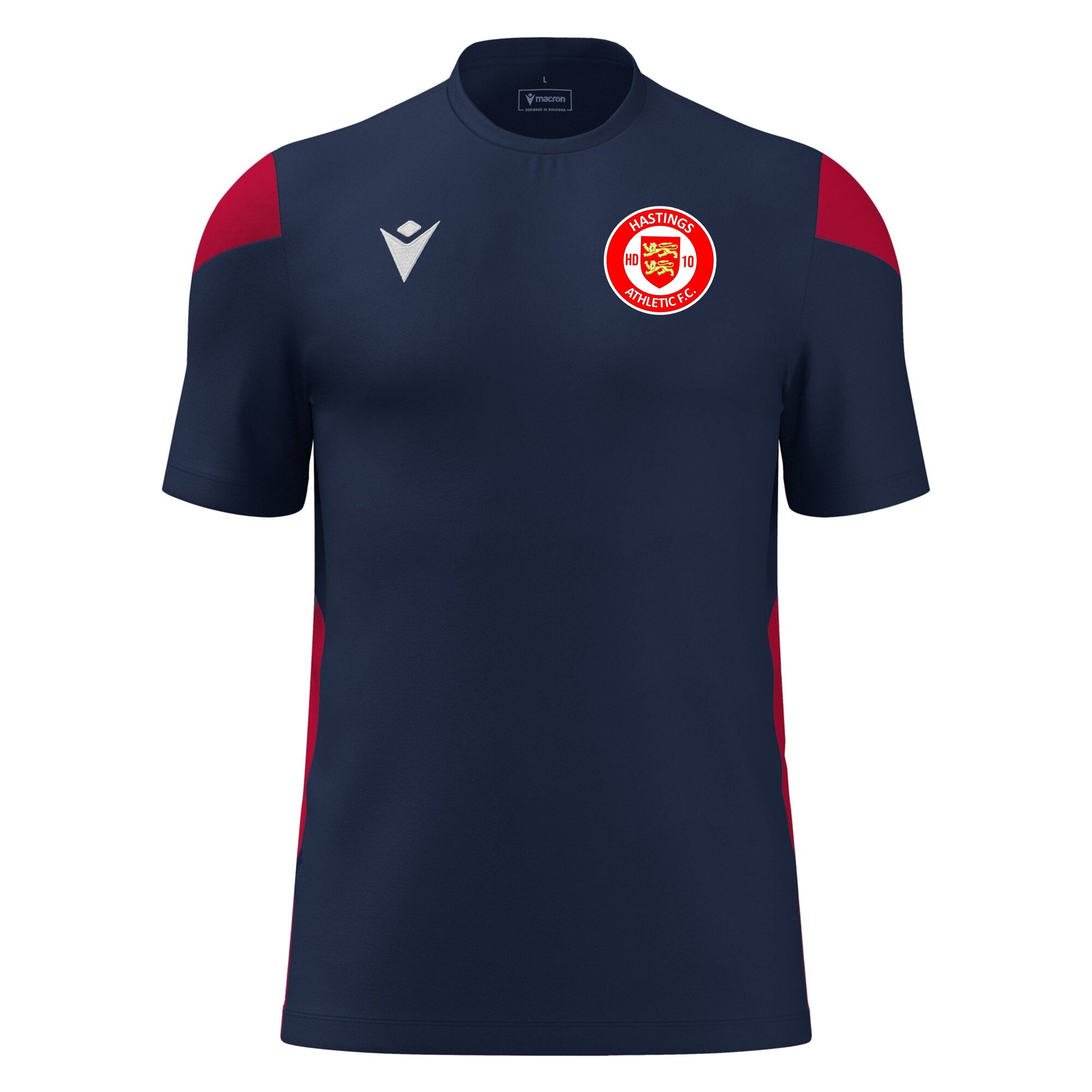 HASTINGS ATHELTIC SNR PLAYERS POLIS TRAINING TEE Macron Sports Hub Hastings
