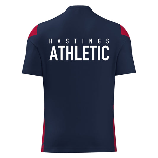 HASTINGS ATHELTIC SNR PLAYERS POLIS TRAINING TEE Macron Sports Hub Hastings