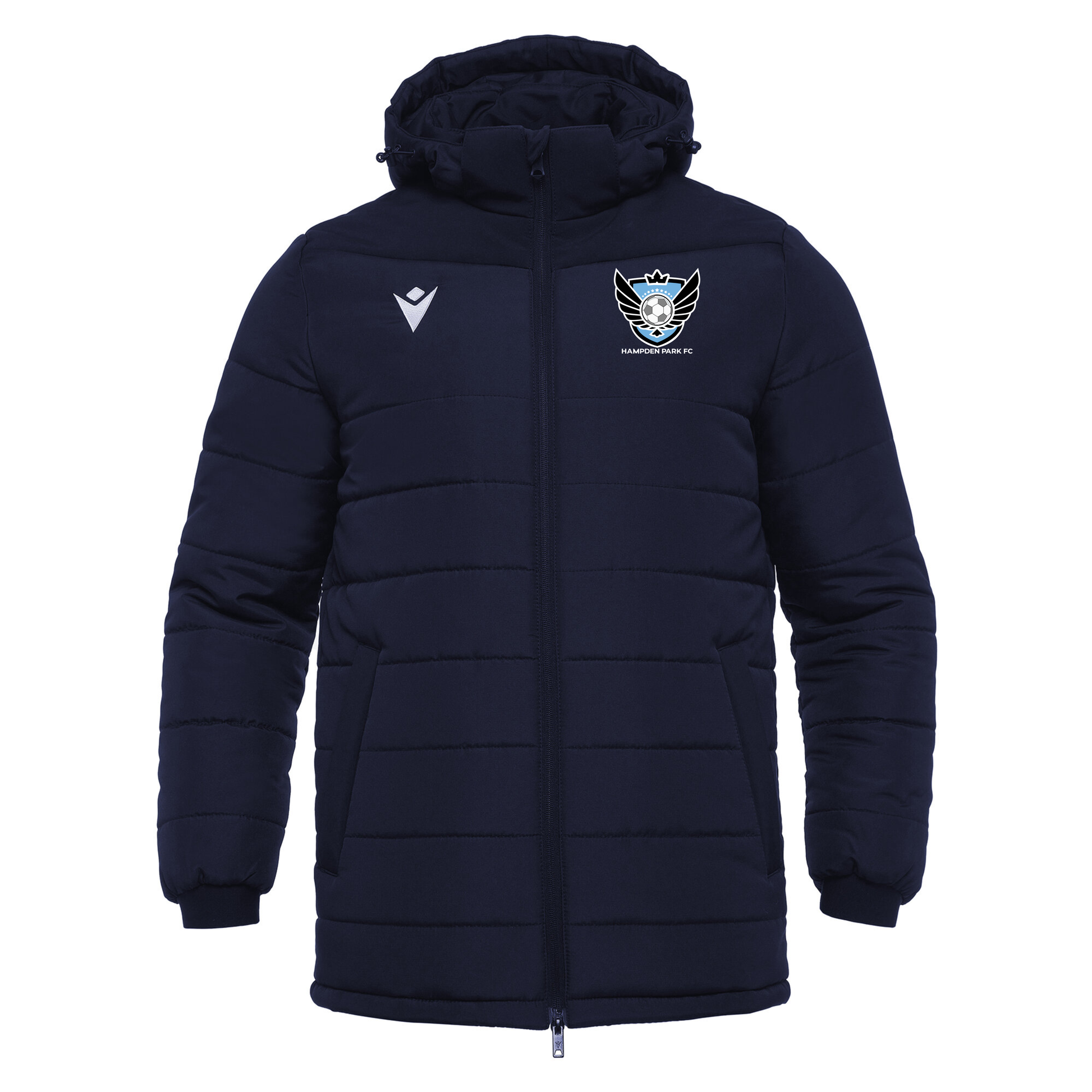 HAMPDEN PARK NARVIK PADDED JACKET Macron Sports Hub Hastings