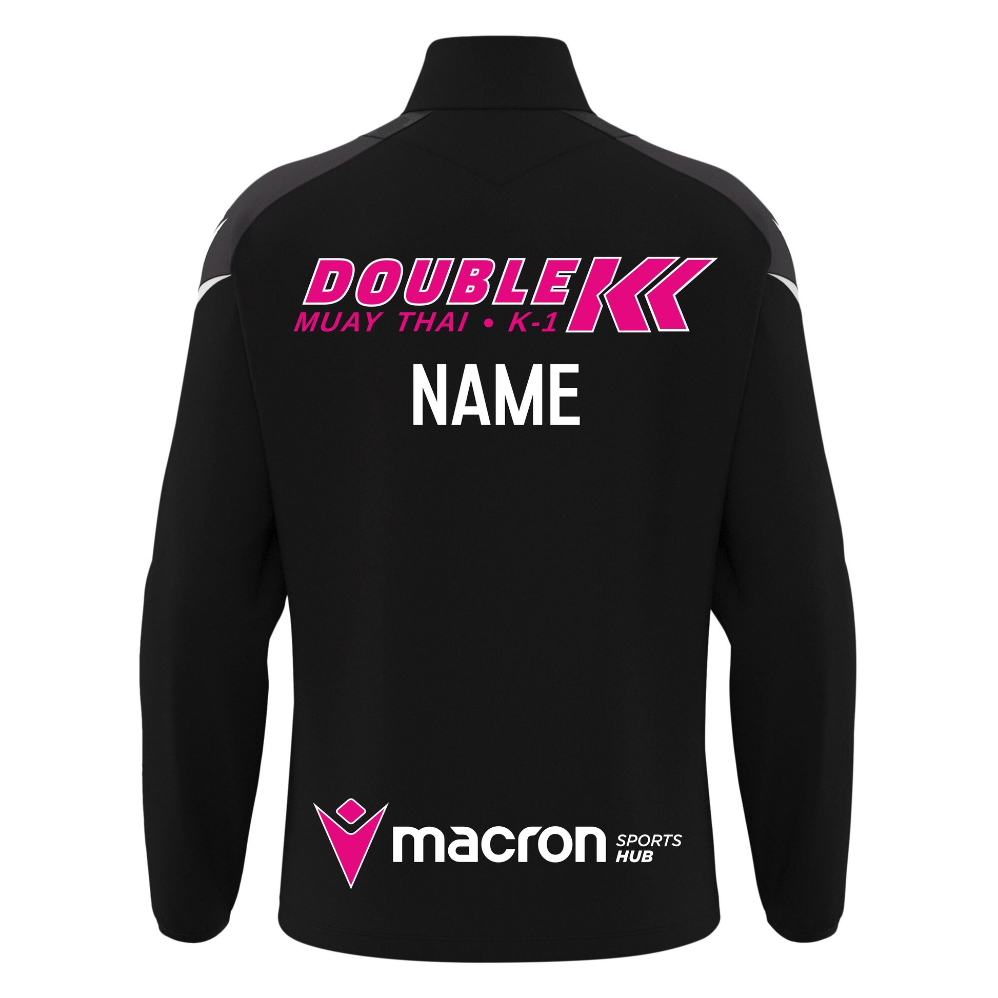 DOUBLE K JNR HOLLOW TRAINING 1/4 ZIP Macron Sports Hub Hastings